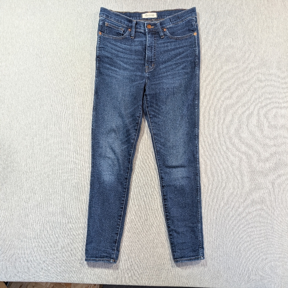 Madewell 10" High Rise Skinny Jeans Women's 30 Blue